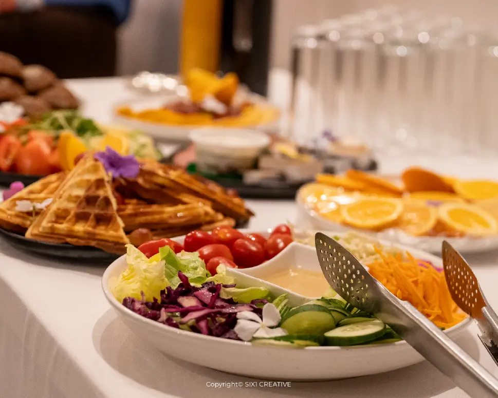 Brunch dressé